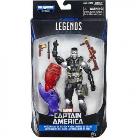 Capitan América Serie Legends 6 pulgadas - Envío Gratuito