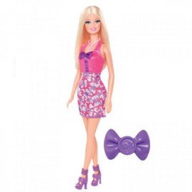 Barbie con Regalo Lila - Envío Gratuito