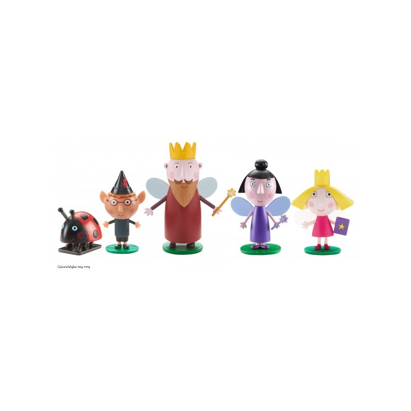 Nuevo Ben & de Holly Little Kingdom Coleccionable 5 Figuras Pack 