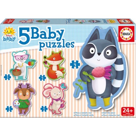 Baby Puzzle Animalitos - Envío Gratuito