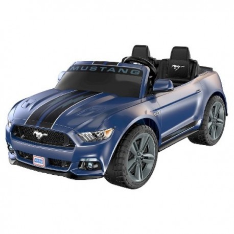 astronomía Borradura Moler Mustang Azul - Smart Drive Power Wheels