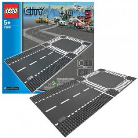 Straight and Crossroad - Lego - Envío Gratuito