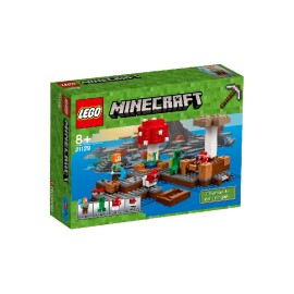 Minecraft Lego - Isla Champiñon - Envío Gratuito