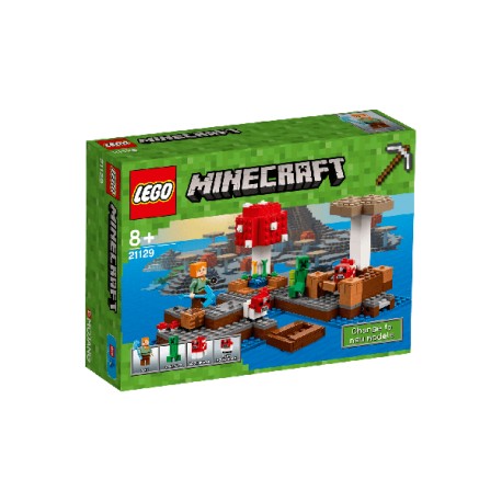 Minecraft Lego - Isla Champiñon - Envío Gratuito