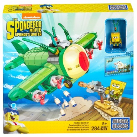 Mega Bloks Bob Esponja Bombardero Tartaro - Envío Gratuito